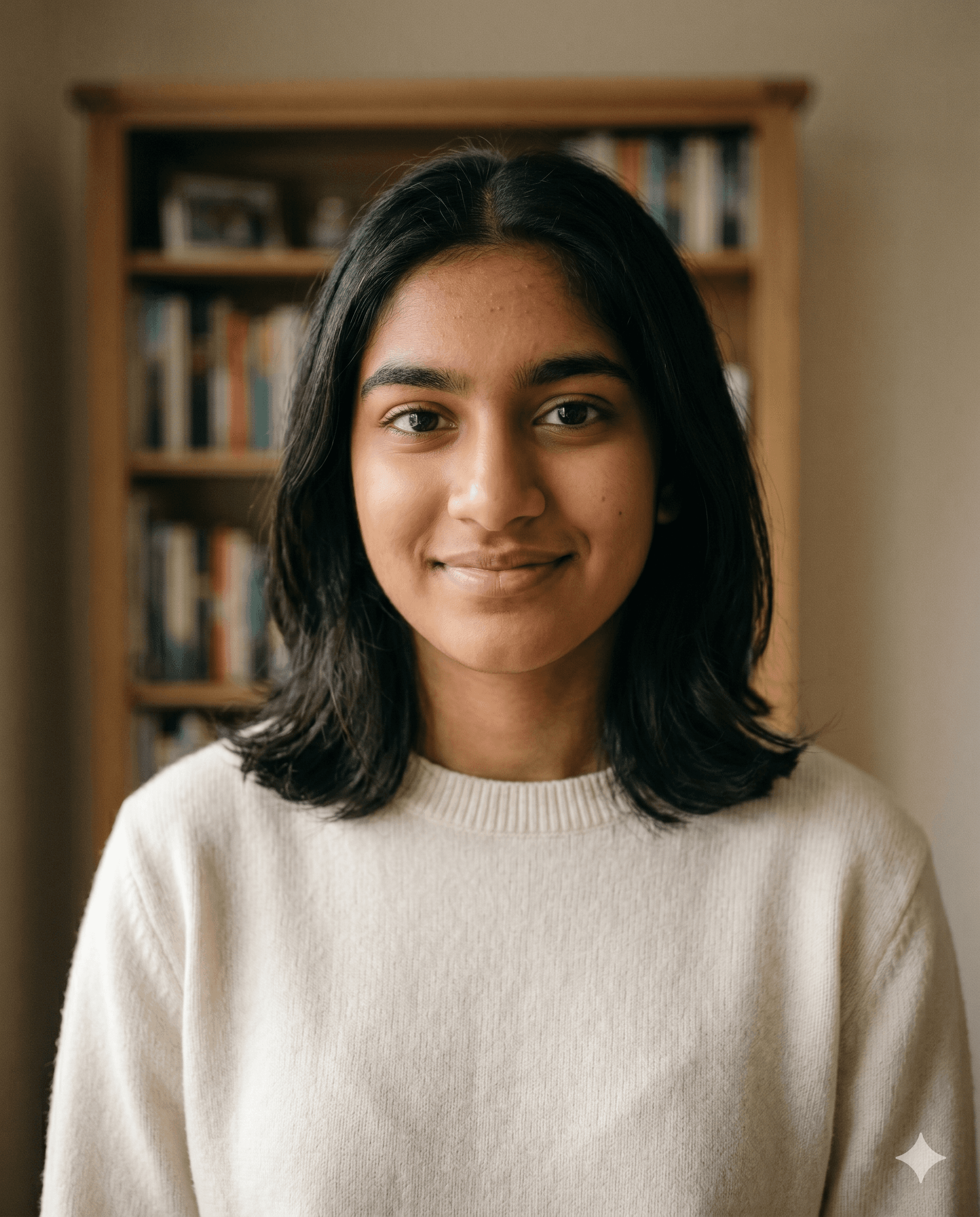 A calm, confident Scottish teenager
